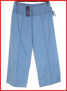 Nuevo con etiquetas pantalones auténticos para mujer conexión francesa Reino Unido 10 L31" precio de venta sugerido por el fabricante £ 65 azul chuk - Imagen 1 de 2