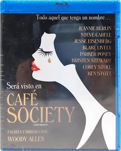 Café Society (2016, BD) Jesse Eisenberg, Kristen Stewart, Steve Carell - Picture 1 of 2