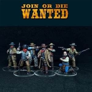 Outlaws - Wild West - Old West - 28mm oder 32mm - Cowboys - Desperados - Lawmen - Bild 1 von 1