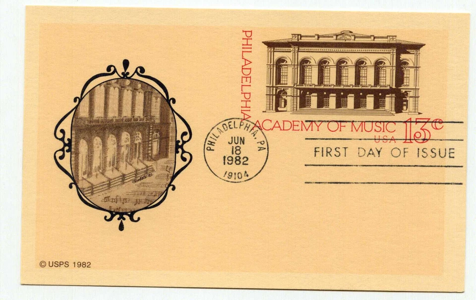 UX96 Philadelphia Academy of Music, New Direxions FDC - Image 1 of 1