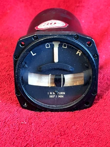 WHITTAKER 24V ELECTRIC TURN AND BANK INDICATOR P/N B11-T-18 - Picture 1 of 7