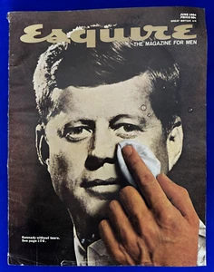 Vintage 1964 Esquire Magazine John F Kennedy Without Tears Norman Mailer Surfing - Picture 1 of 14