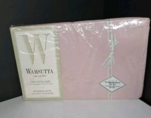 New Vintage Wamsutta Supercale Plus Twin Fitted Sheet Pink D#1 - Picture 1 of 4