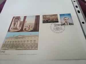 Ireland 1982 Eamon de Valera Henry Grattan Parliament FDC First Day Cover Irish - Picture 1 of 3