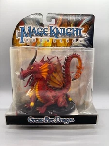 Mage Knight Limited Edition Rebellion Great Fire Dragon 2001 Sealed - Picture 1 of 13