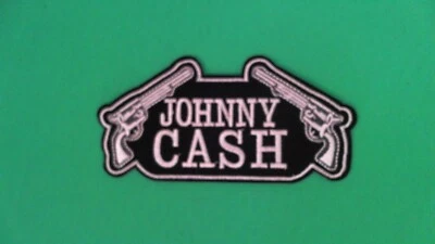 Johnny Cash Iron On Patch! USA Seller - Image 1 of 2