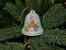 Disney Grolier Collectibles "POOH'S SKATING PARTY" Bell Ornament Christmas 1997