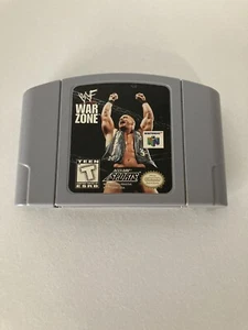 WWF War Zone (Nintendo 64, De Colección Auténtica, Probada, Funciona, 1998) - Imagen 1 de 2