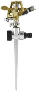 Impulse Garden Sprinkler, 360 Degree Heavy Duty Impact Lawn Sprinkler Irrigation - Picture 1 of 12