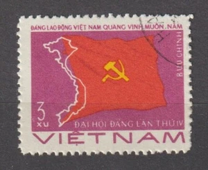 1976 Vietnam Stamps Vietnam Worker's Party Scott # 840 Cto Never Hinged  - Picture 1 of 1