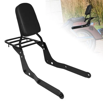 Detachable Passenger Backrest Sissy Bar for Honda Shadow Aero 750 VT750C 2004-24 - Imagem 1 de 4