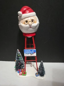 Department 56 Snow Village Santa Watertower Zubehör 11,42" #6003174 - Bild 1 von 9