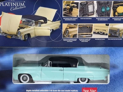 Sun Star 1958 Lincoln Continental MKIII cerrado convertible 1:18 coche diecast 4704 Foto 1 de 4