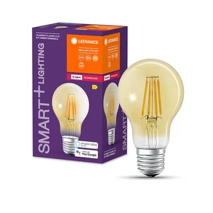 Ledvance Smart+ Filament A60 Birne 6W = 52W E27 Gold extra warmweiß 2400K ZigBee - Bild 1 von 4