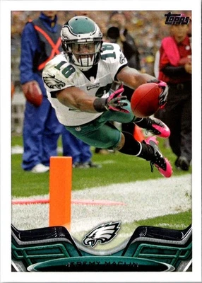 2013 Topps Jeremy Maclin #345 Philadelphia Eagles Football Card - Image 1 of 2