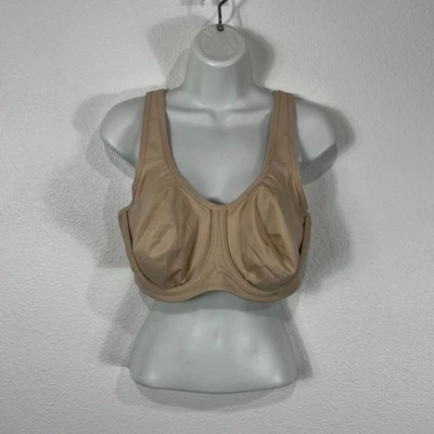 Sujetador deportivo Syrokan para mujer 38DD beige tostado nuevo con etiquetas LEER Foto 1 de 4