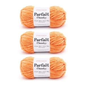 Paquete de 3 - Hilos Premier Parfait Hilo Grueso - Mandarina 1150-15 - Imagen 1 de 2