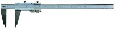 Mitutoyo 160-124 Vernier Caliper, Stainless Steel, Nib Style Jaw, 0-12" Range - Image 1 of 2