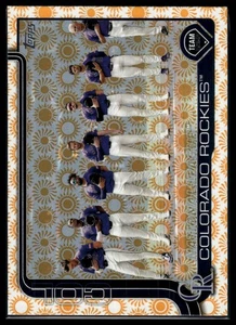 2025 Topps Colorado Rockies Holiday Parallel Colorado Rockies #486 - Picture 1 of 1
