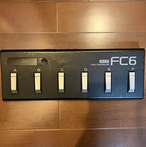 Korg FC6 Foot Controller Black FC-6 Used Tested free shipping ㋨ - Picture 1 of 1