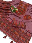 Aar Work 3Pcs Staple Susi Multi Balochi Neck Heavy Embroidered Suit. Unstitched