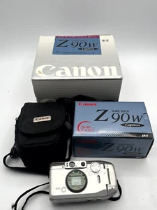 Canon Sure Shot Z90W Point & Shoot 35mm Film Camera Built In Flash w/ Carry Bag - Picture 1 of 6