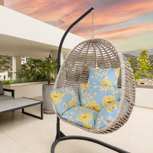 Hanging Egg Chair Cushions,Removable Swing Cushion Replacement for Indoor - Picture 1 of 8