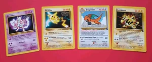 KIDS WB Presents Pokemon The First Movie 4 Great Black Star Promo Set Karten 1999 - Bild 1 von 10