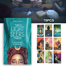 The Light Seer's Tarot Oracle Cards English 78 Cards Deck Board Game Xmas Gift