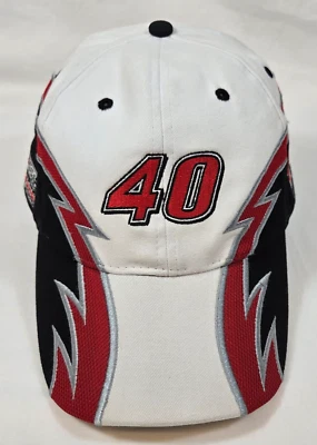 NASCAR Coors Light #40 Ganassi Sabates Racing Sombrero Gorra Bordada Correa Trasera Foto 1 de 4