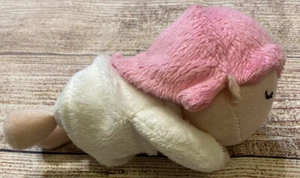 2012 Sanrio Sleeping Girl Doll Plush Stuffed 5” Mini White Pink Soft Toy - Picture 1 of 4
