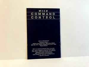 Wico Command Control MANUAL ONLY Authentic Insert - Picture 1 of 2