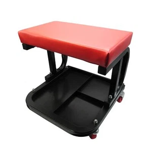 Rolling Mechanics Creeper Trolley Seat (Garage Stool Padded Workshop Chair) - Picture 1 of 7