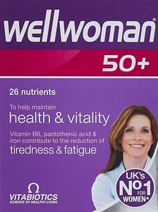 Wellwoman Vitabiotics 50+ and 70+, 30 Tablets, Pack of 1 - Picture 1 of 13