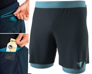 DYNAFIT Alpine Pro 2 en 1 Trail Run Corto Ultraligero Secado Rápido Malla Forro Para Hombre S - Imagen 1 de 20