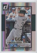 2014 Panini Donruss Gold Career Stat Line /66 Brandon Moss #150