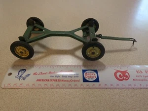Vintage Ertl / Eska 1/16 Toy John Deere Wagon / Running Gear Metal Rubber Tires - Picture 1 of 18