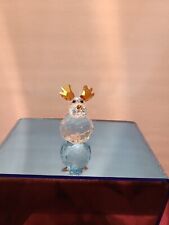 Swarovski Rocking Reindeer Crystal With Box Certificate  9401nr000319 Christmas 