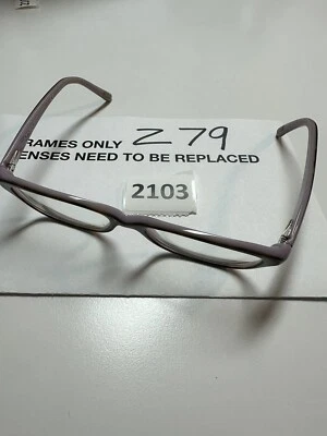 Armação de óculos oval Ralph Lauren RA7020 1018 tartaruga roxa 52-16 135 - Imagem 1 de 4