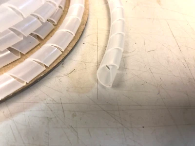 3/8" Spiral Bundling Wrap-Around Sleeving - (25 ft. spool) - Image 1 of 3