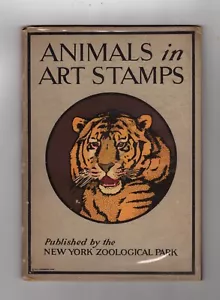 Cinderella Stamp Album "Animals in Art Stamps," New York Zoological Park 1921 - Picture 1 of 10