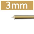 BRASS ROUND BAR ROD CZ121 Ø 3mm 4mm 5mm 6mm 8mm 10mm 12mm 15mm 17mm 20 to 120mm
