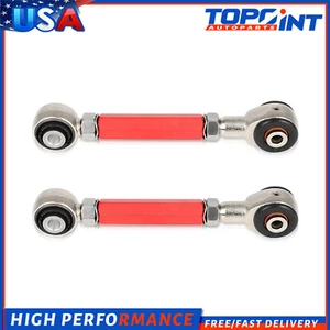 Rojo Para 08-14 Accord 09-14 Acura TL TSX Ajustable Trasero +/-1 Juego de 2 Brazos Puntera - Imagen 1 de 5