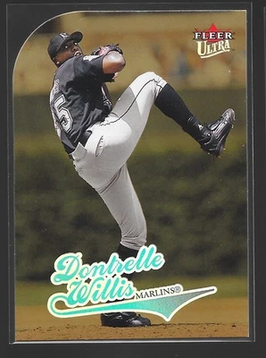 Dontrelle Willis Marlins 2004 Fleer Ultra #58 金奖章模切 — 第 1/2 张图片