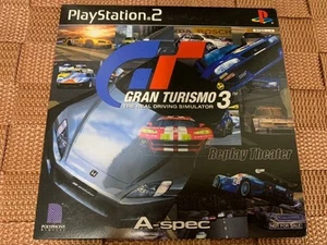 NEW Playstation2 Gran Turismo 3 Replay Theater Black Trial Edition NTSC-J PS2 JP - Picture 1 of 2