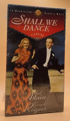 Shall We Dance VHS 1937, 1999 Fred Astaire Ginger Rogers **Buy 2 Get 1 Free** - Image 1 of 3