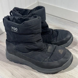The North Face Nuptse II Boots Mens Size 11.5 700 Down Dryvent Waterproof Black - Picture 1 of 10