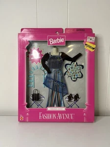 Barbie Fashion Avenue Trend City Outfit 1999 Mattel vintage y uñas de moda nuevo en caja - Imagen 1 de 4
