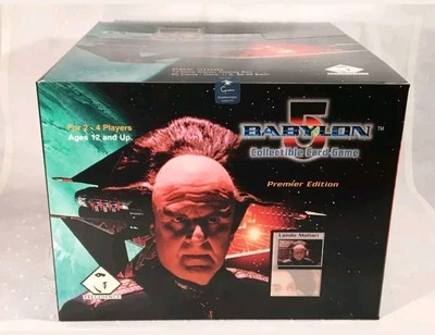 Babylon 5 Premiere CCG Juego - (12) 60 Barajas de Cartas Starter Display Card Box 1997 Foto 1 de 2