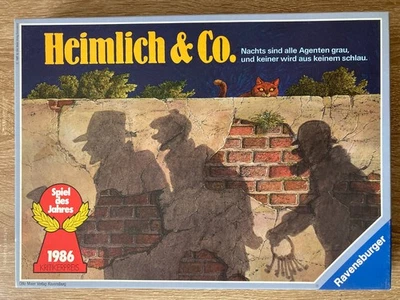 Ravensburger Game HEIMLICH & CO Agent Game 2-7 Players 8-99 Years 1986 TipTop - Image 1 of 4